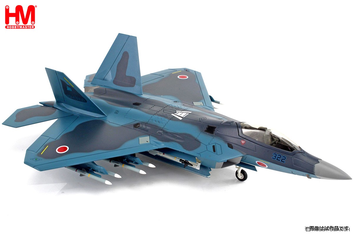 ☆特価品 F-22 ラプター `航空自衛隊 想定塗装` w/AAM-3 (完成品飛行機