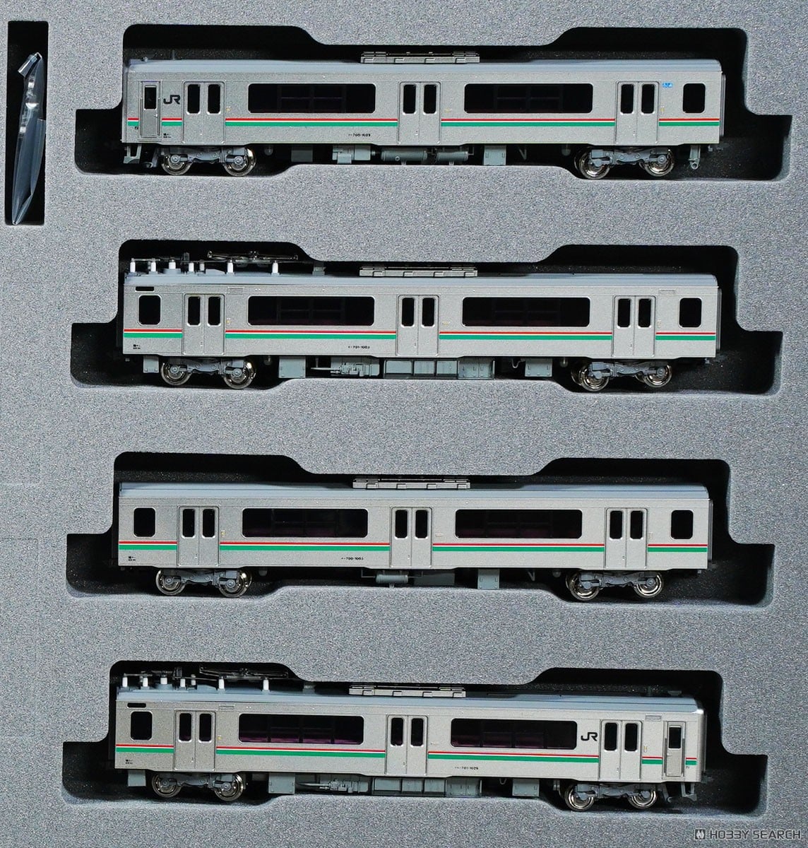 701系1000番台 仙台色 4両セット (4両セット) (鉄道模型) - ホビー
