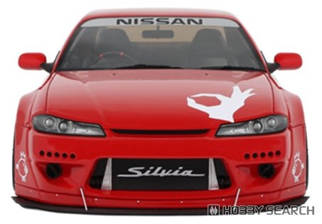 ロケットバニー 日産 シルビア S15 2014 (レッド) (ミニカー) - ホビー