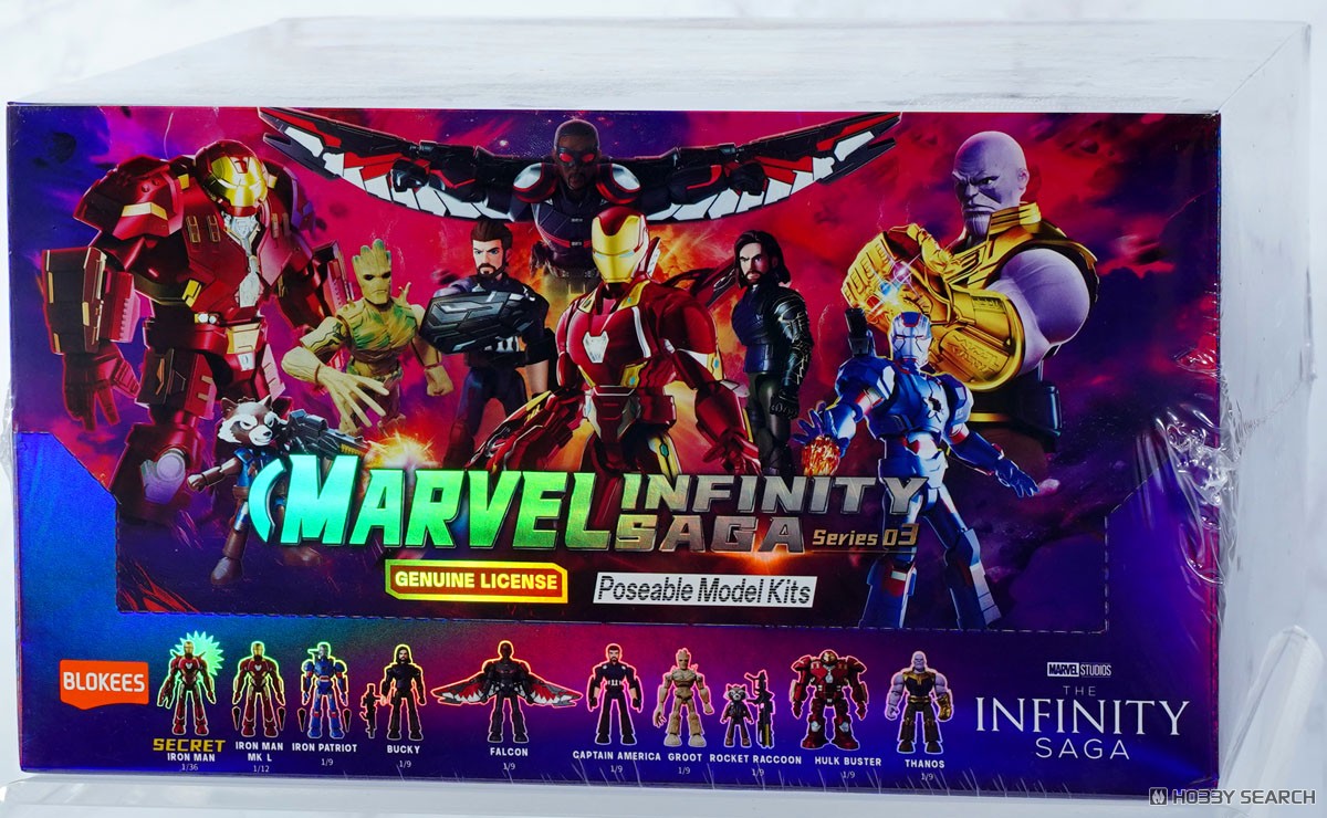 Blokees Figures - マーベル インフィニティ・サーガ 第3弾 (9個セット