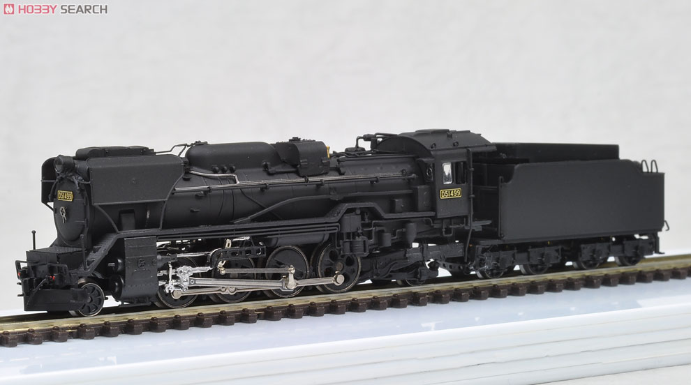 国鉄 D51499 福知山機関区 (重装備仕様) : G-3型デフ・重油タンク・集