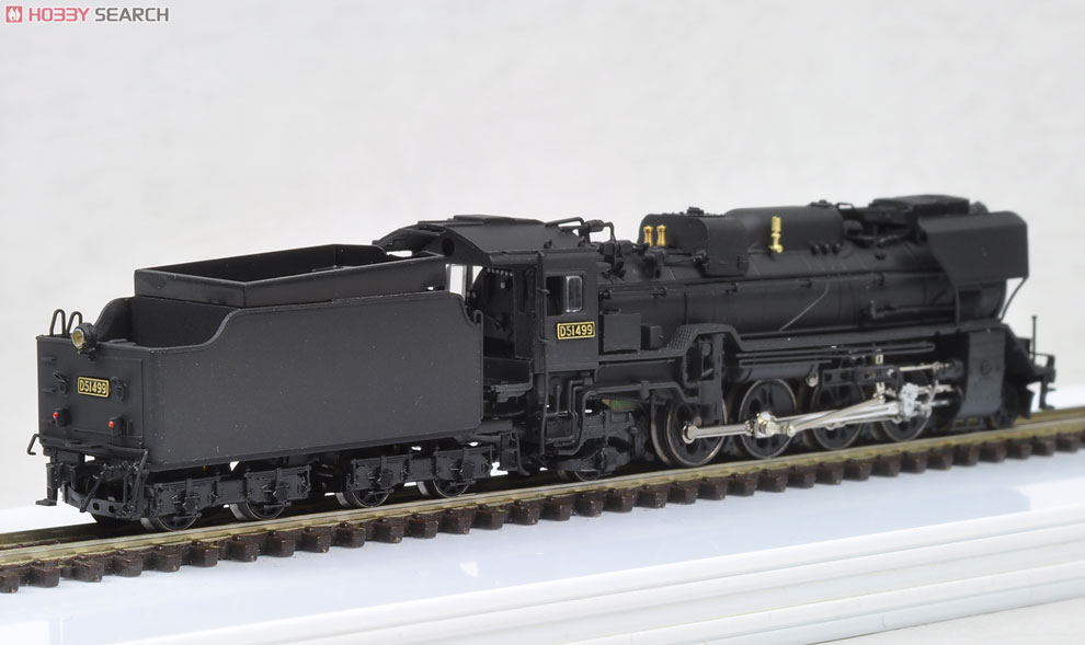 国鉄 D51499 福知山機関区 (重装備仕様) : G-3型デフ・重油タンク・集