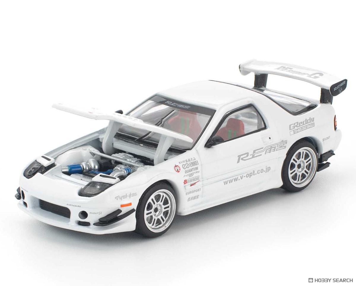 マツダ RX-7(FC3S) RE雨宮 - ホワイト- (ミニカー) - ホビーサーチ
