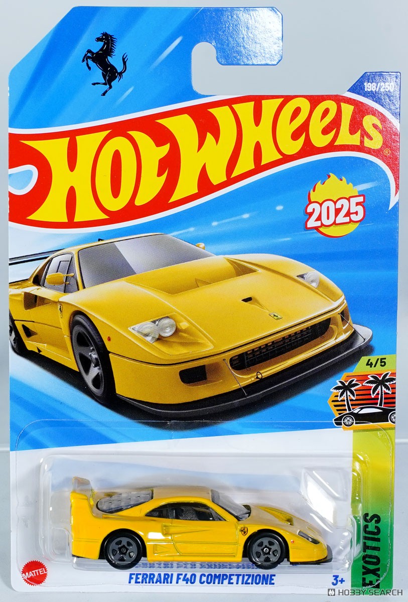 ホットウィール ベーシックカー フェラーリ F40 コンペティツィオーネ