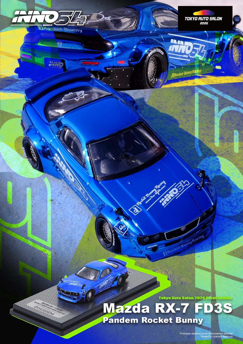 Mazda RX-7(FD3S) PANDEM ROCKET BUNNY Tokyo Auto Salon 2026