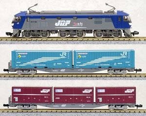 JR EF210形 コンテナ列車セット (3両セット) (鉄道模型) - ホビー