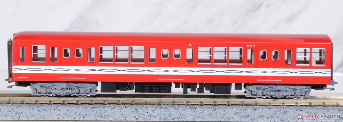 営団地下鉄500形 丸ノ内線の赤い電車 3両増結セット (増結・3両セット