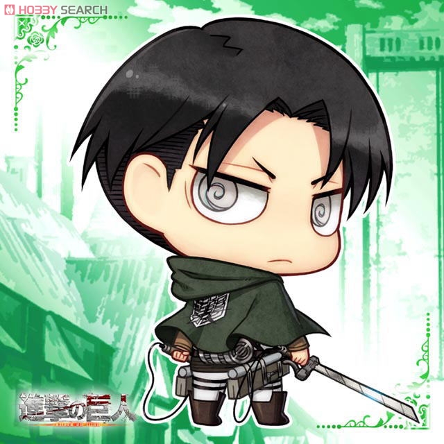 進撃の巨人 もふもふミニタオル リヴァイ (キャラクターグッズ