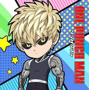 ワンパンマン』 もふもふミニタオル ジェノス (キャラクターグッズ