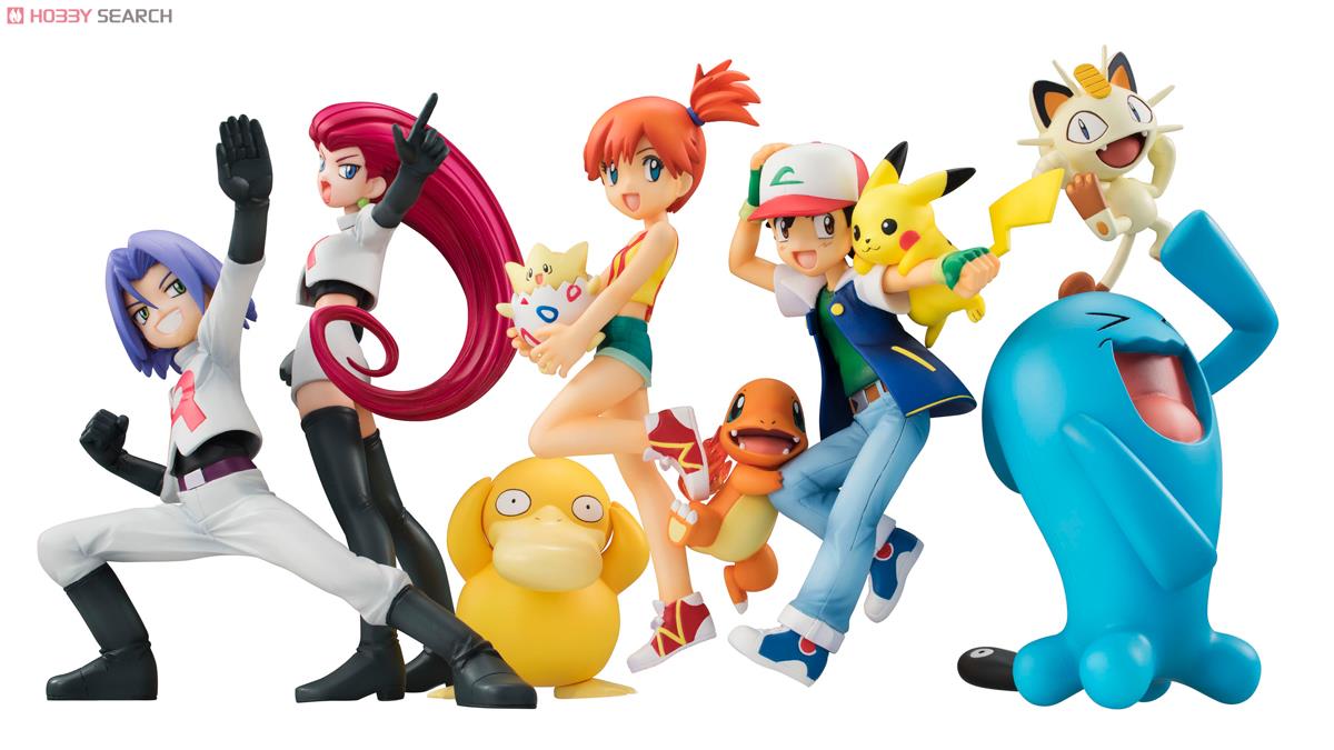 G.E.M.シリーズ ポケットモンスター サトシ＆ピカチュウ＆ヒトカゲ