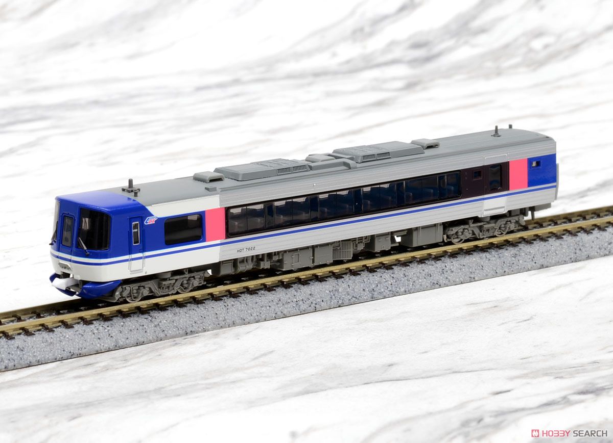 智頭急行・HOT 7000系・貫通型・現行 (6両セット) (鉄道模型) - ホビー