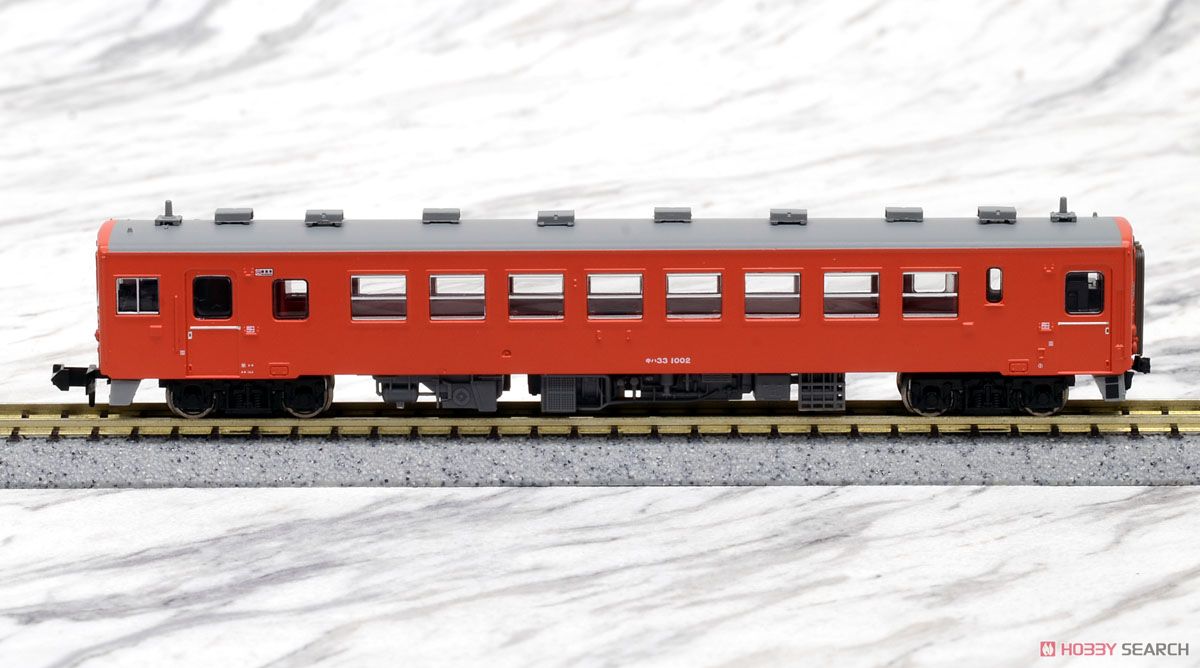 キハ33・朱色 (2両セット) (鉄道模型) - ホビーサーチ 鉄道模型 N