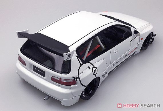 Honda Civic EG6 Rocket Bunny White (ミニカー) - ホビーサーチ ミニカー