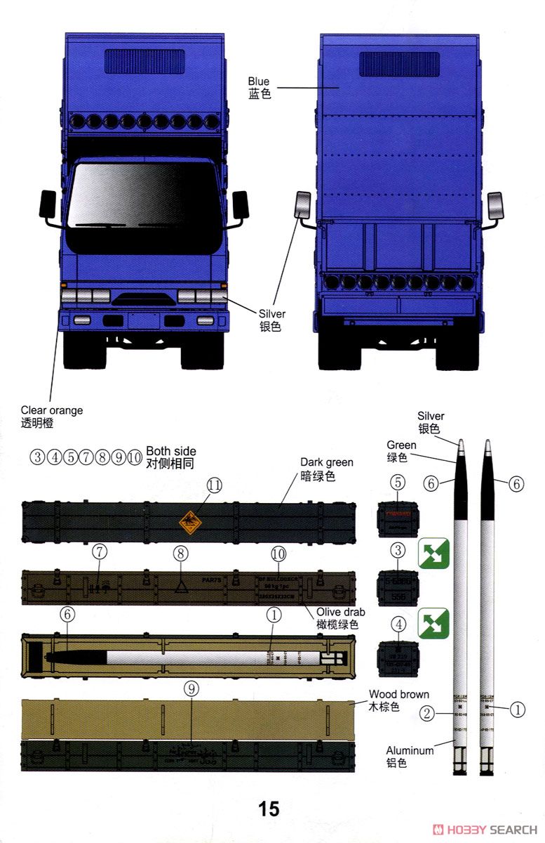 民生ダンプカー 122mmロケットランチャー搭載型 (プラモデル) - ホビー