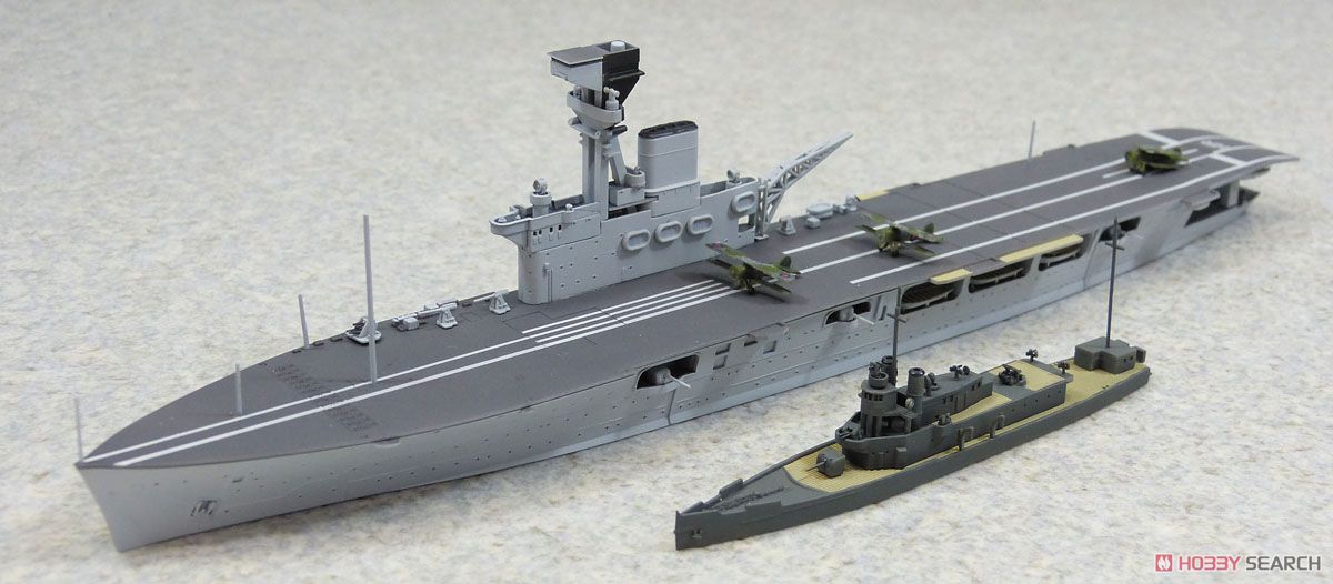 限定 英国海軍航空母艦 HMSハーミーズ リシュリュー攻撃時 (プラモデル