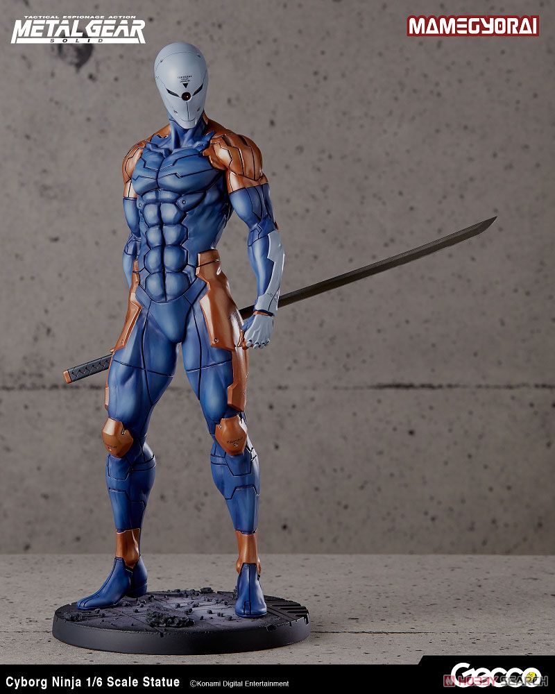 メタルギア ソリッド/サイボーグ忍者 1/6スケール スタチュー (完成品