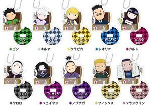 スタンドミニアクリルキーホルダー ハンター×ハンター ヒソカの玩具箱