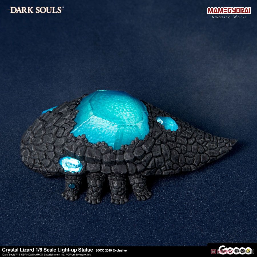 DARK SOULS ダークソウル/ 石守 結晶トカゲ 1/6スケール ライトアップ