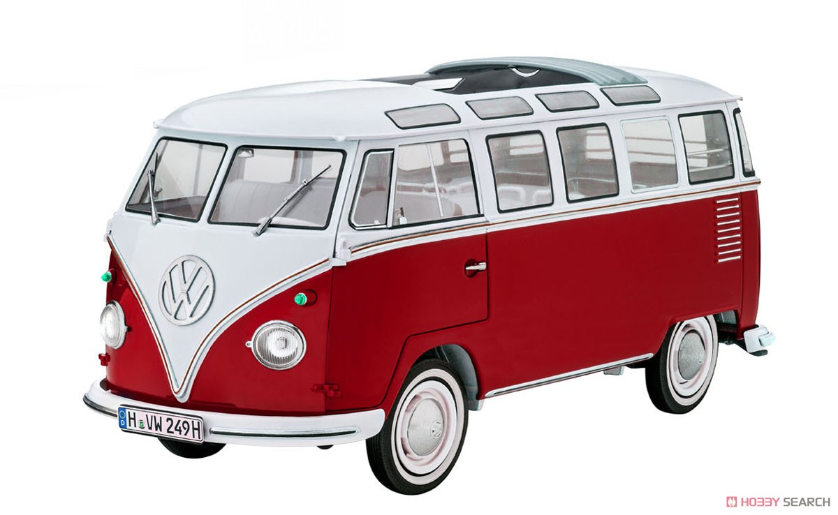 レベルテクニック」 フォルクスワーゲン T1 サンバ バス (プラモデル