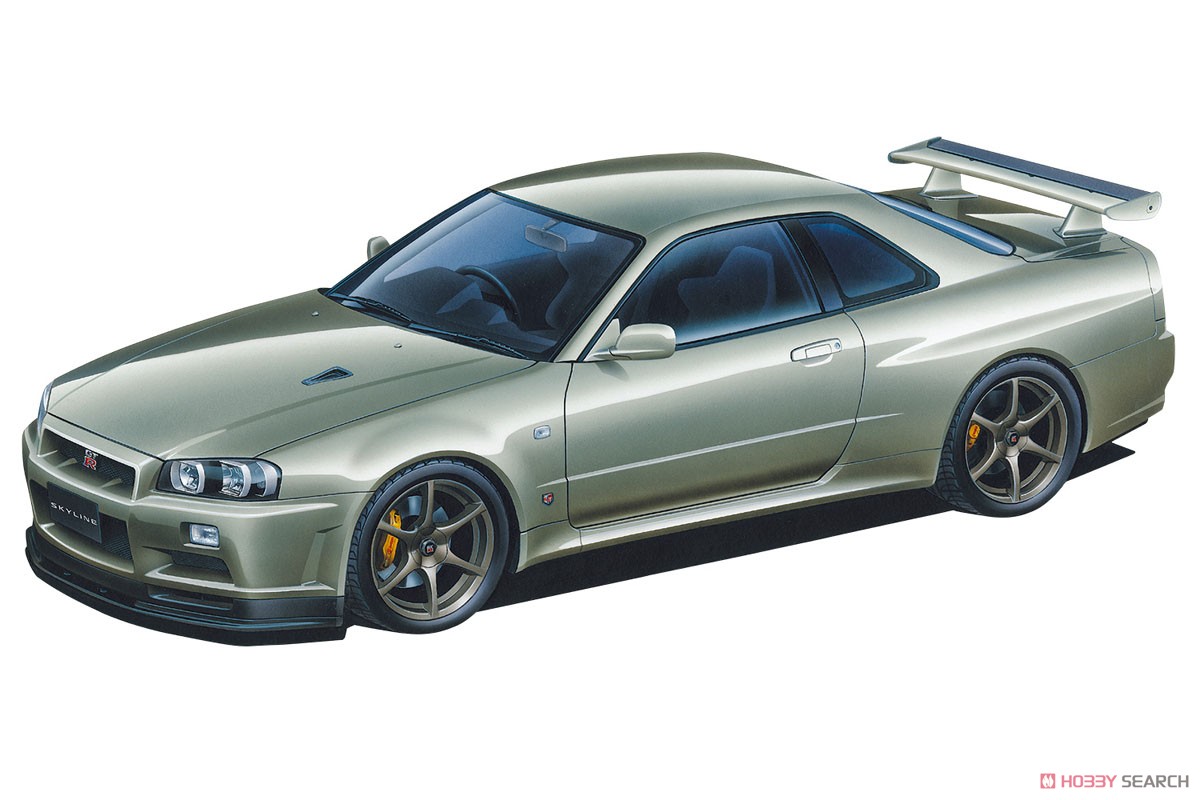 F)EBBRO 1/24 日産R-34 GT-R VスペックⅡ 1⁄24 EBBRO