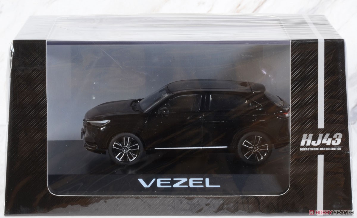ホンダ ヴェゼル (2021) クリスタルブラック・パール (ミニカー