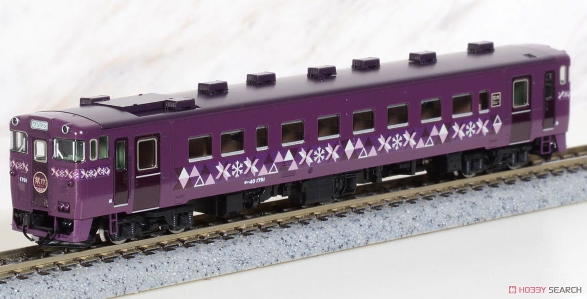 JR キハ40-1700形 ディーゼルカー (山明・紫水) セット (2両セット