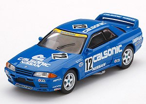 Nissan スカイライン GTR R32 #12 `CALSONIC` JTC 1990 (ミニカー
