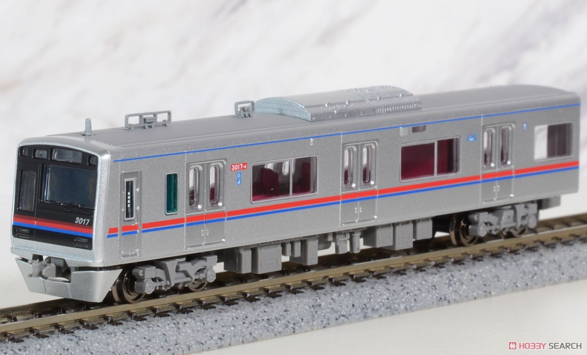京成 3000形 3017F 京成本線 SRアンテナ付 6両セット (6両セット