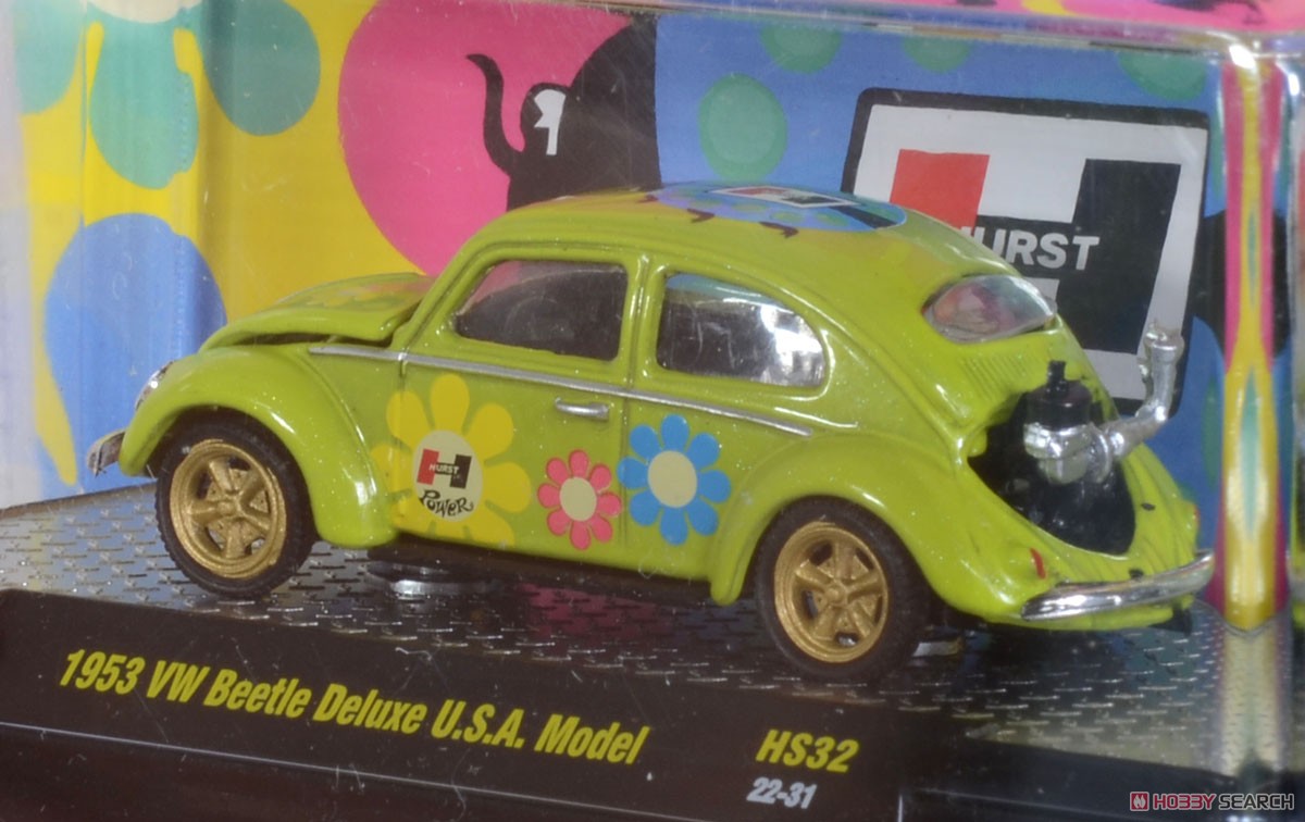 1953 VW Beetle Deluxe U.S.A.Model `HURST` - Lime Green Metallic