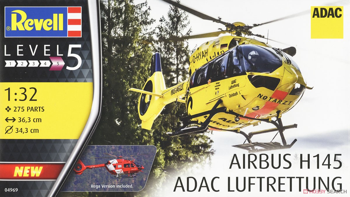 H145 「ADAC - REGA 」 (プラモデル) - ホビーサーチ ミリタリープラモ