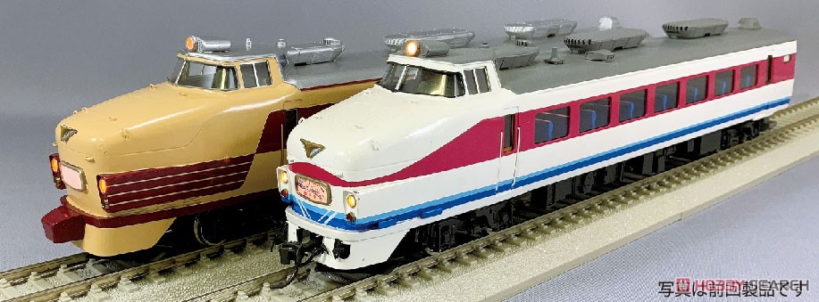 16番(HO) JR西日本 489系 白山色 9両セット 完成品インテリア付き仕様