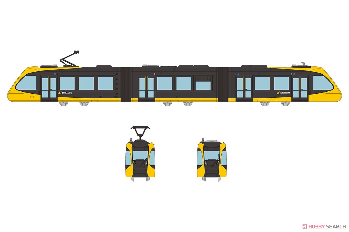 鉄道コレクション 宇都宮ライトレール 運転セット (鉄道模型) - ホビー