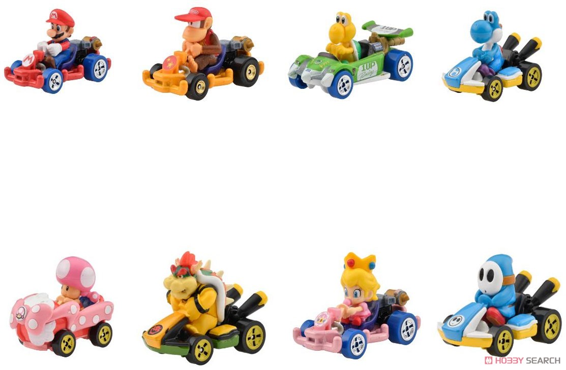 ホットウィール マリオカート アソート 987C (8個入り) (玩具