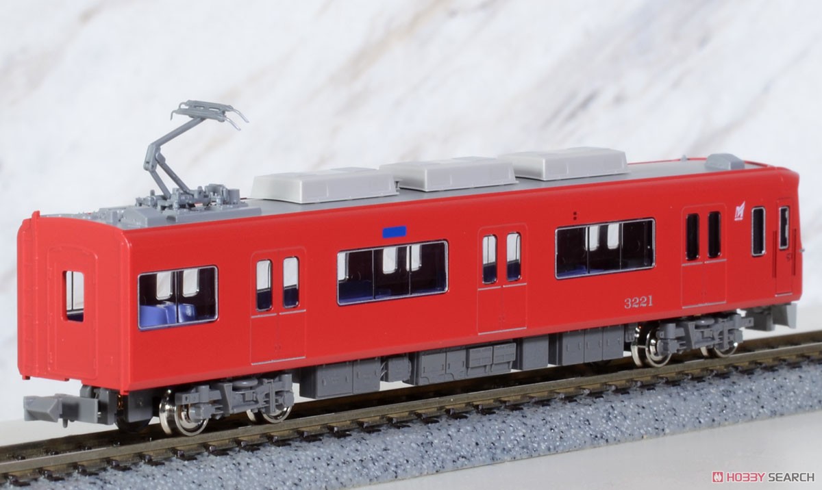 名鉄 3100系3次車 (旧塗装・3121編成) 基本2両編成セット (動力付き