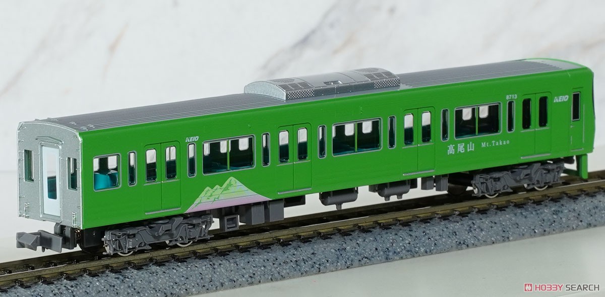 京王 8000系 (高尾山トレイン・識別灯点灯) 基本4両編成セット (動力