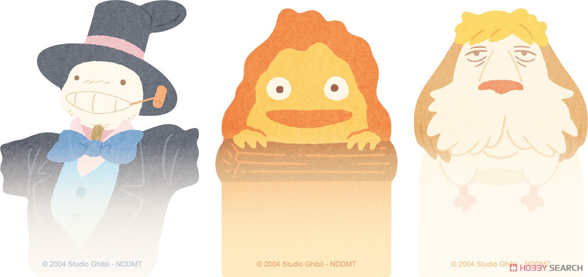 ハウルの動く城 ふせんセット ダイカットふせん3柄入り (キャラクター
