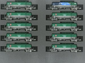 特別企画品】 タキ43000 日本石油輸送 (黒・青・シルバー) 8両セット