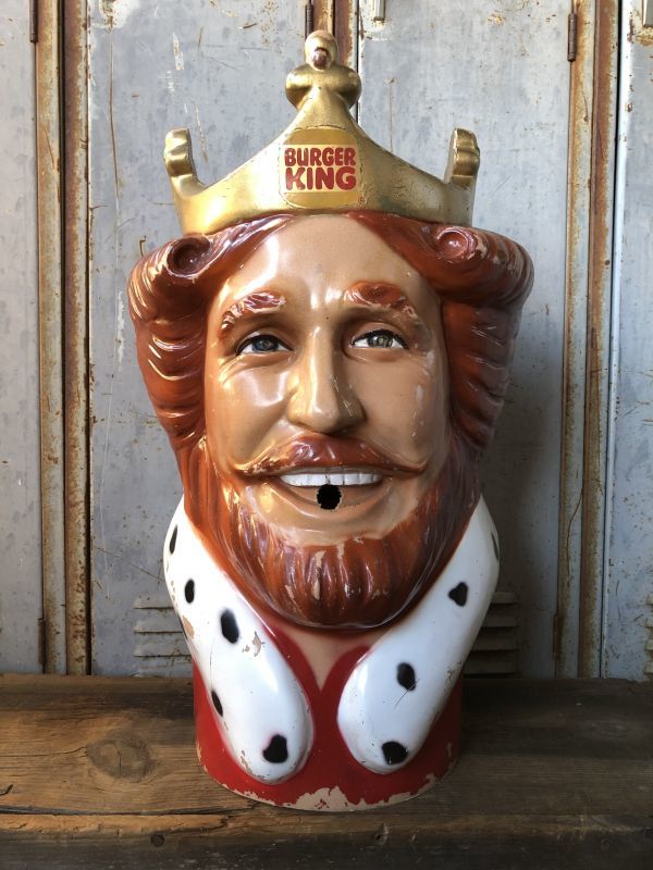 70s Vintage Burger King Helium Balloon Tank Head (T570) - 2000toys