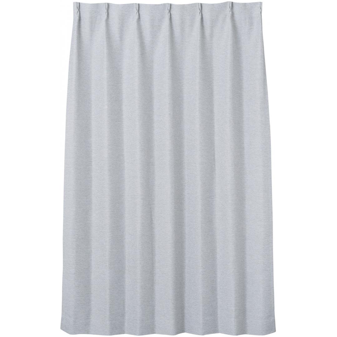 厚地カーテン テラ 100×178 2枚組 LGY | TWO-ONE STYLEネット