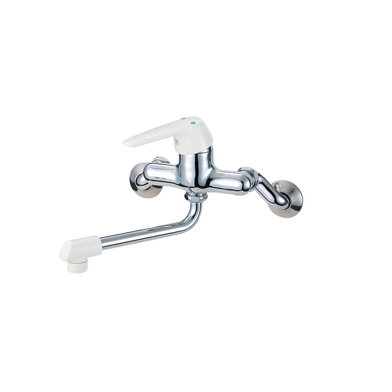 SANEI（サンエイ）シングルレバー混合栓 上向きパイプ付 一般地用