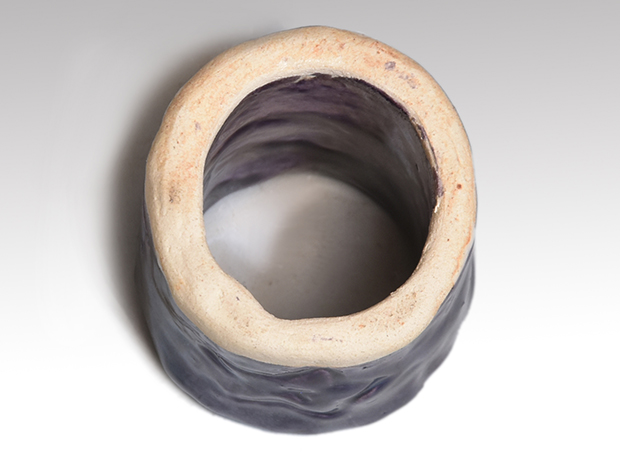 桔梗蓋置 九代 白井半七(作) 共箱 | 古美術ささき