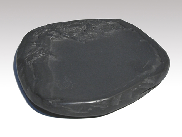 甲斐雨端硯 十一世 雨宮静軒(作) 老松硯 共箱 未使用 | 古美術ささき