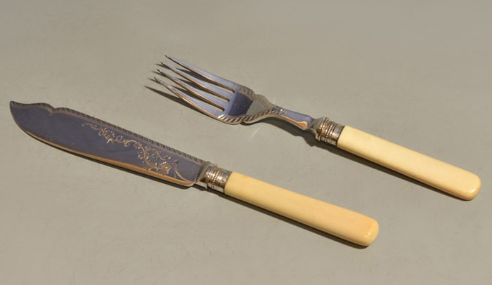 英国 MALEHAM YEOMANS シルバープレート スターリングシルバー 象牙