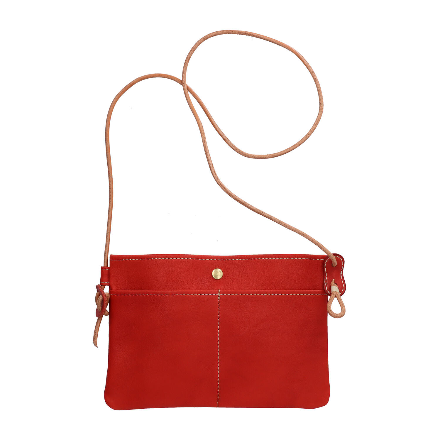 栃木レザー サコッシュ マチ無し ショルダーバッグ | 株式会社 和宏