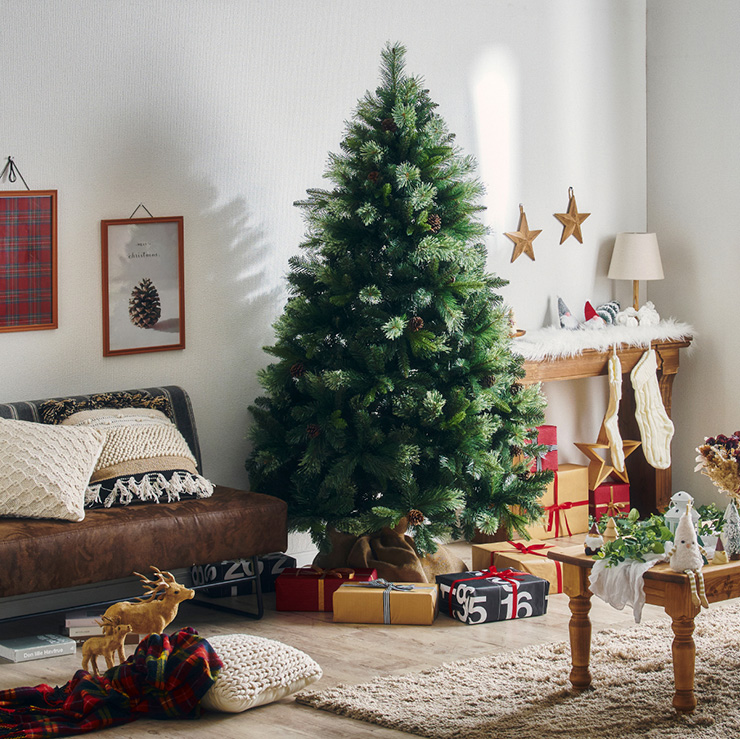 クリスマスツリー Luminous(ルミナス) ヌード 高さ180cmの通販情報