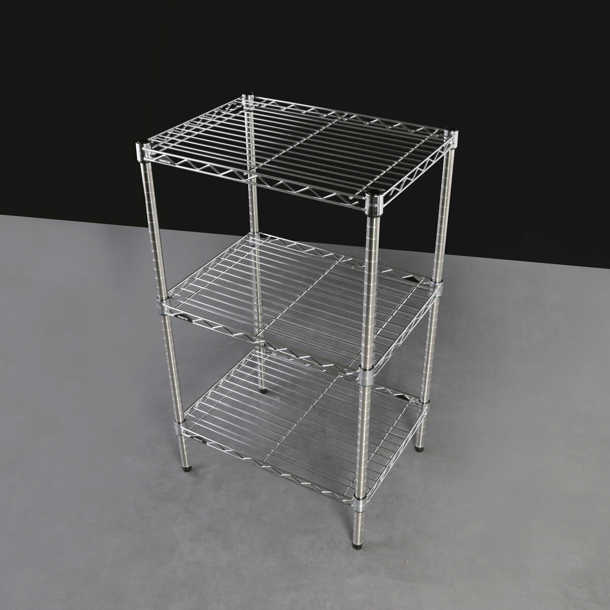 4段ワイヤーシェルフ ベーシックシリーズ 奥行450タイプ 幅750 奥行450