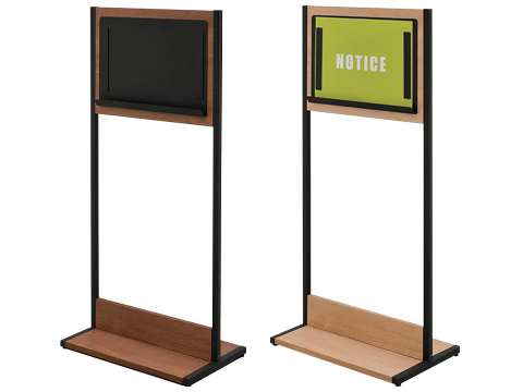 A3案内板 Meetsシリーズ 幅500 奥行320 高さ1115 RY-MIBA3 通販