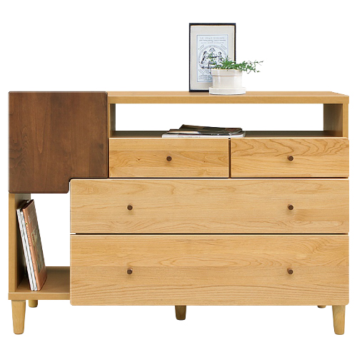 オスロ リビングチェスト ワイドタイプ 幅1150 奥行420 高さ820 MKO