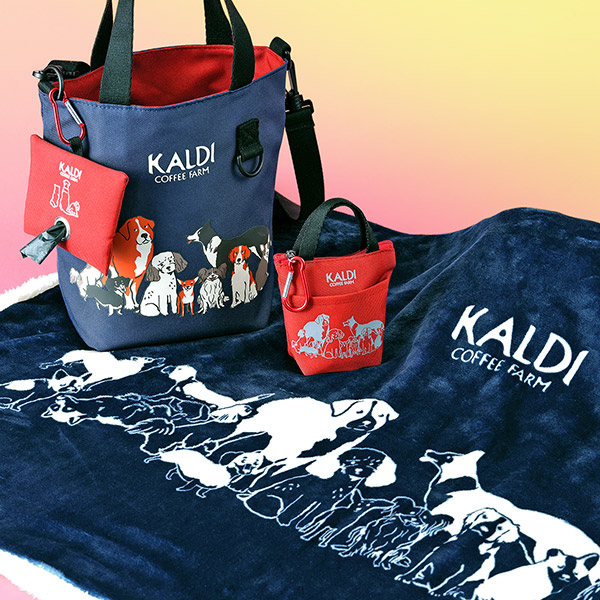 いぬの日おさんぽバッグ＆ポーチ＆ブランケットプレミアムセット 抽選