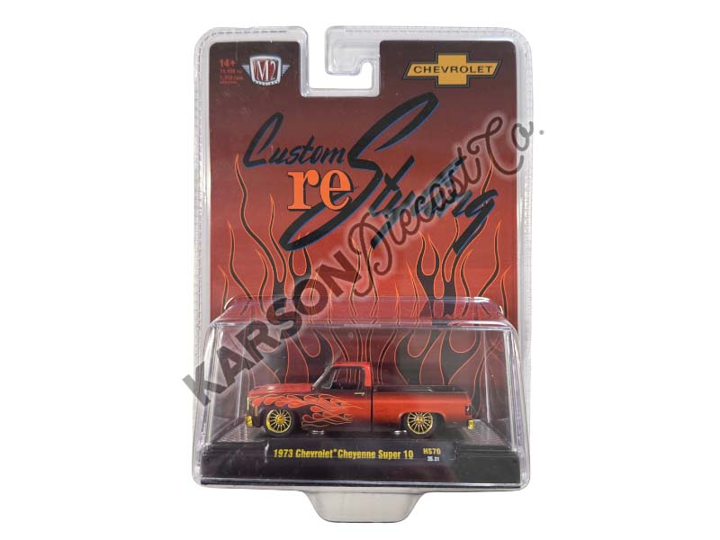 CHASE 1973 Chevrolet Cheyenne Super 10 Custom Re Styling – Brown w